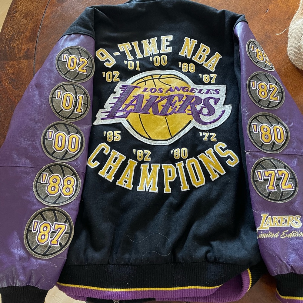 Lakers championship jacket